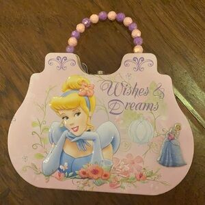 Disney Princess Cinderella tin lunch box purse​​